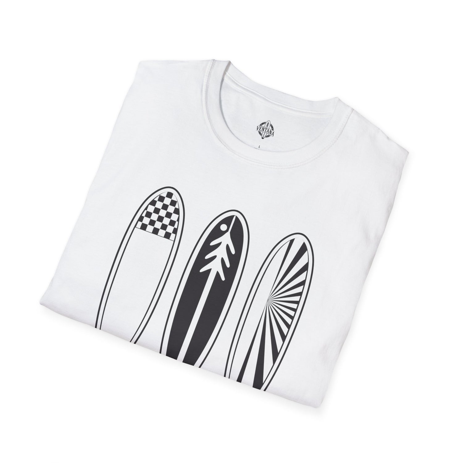 Ventana Three Board Unisex - Soft Style U.S. Cotton T-Shirt