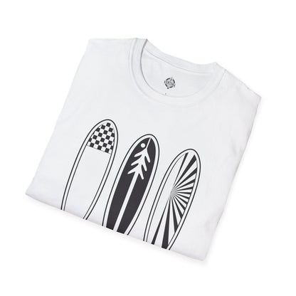 Ventana Three Board Unisex - Soft Style U.S. Cotton T-Shirt