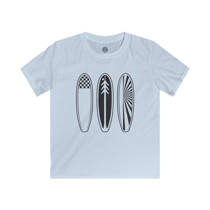 Ventana Three Board Kids - Soft Style U.S. Cotton T-Shirt