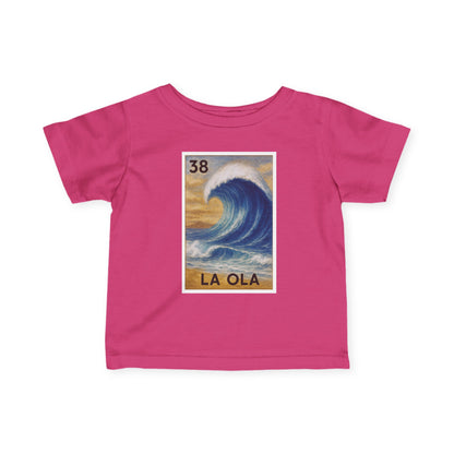 Wave Lotería - Infant 100% Cotton T-Shirt (La Ola)