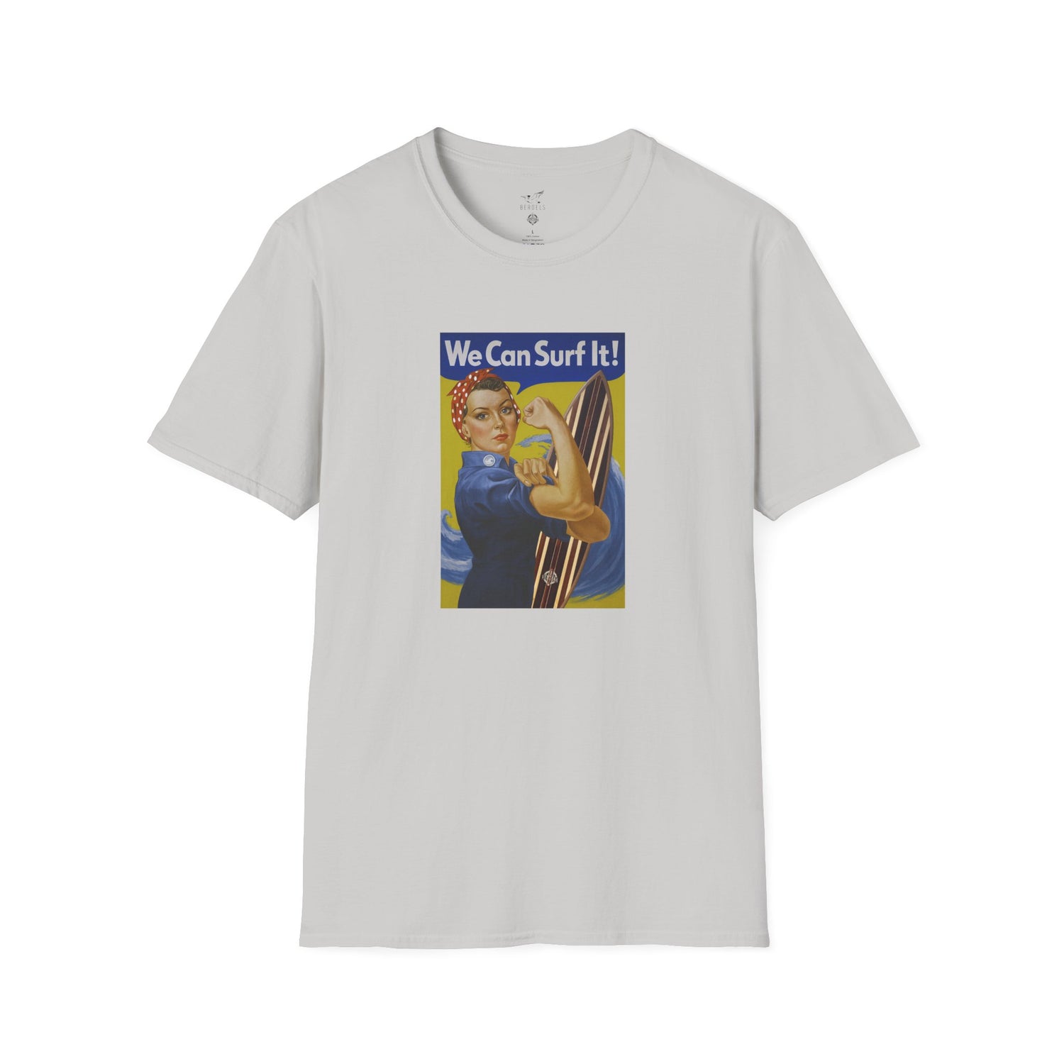 Rosie the Surfer Unisex - Soft Style U.S. Cotton T-Shirt