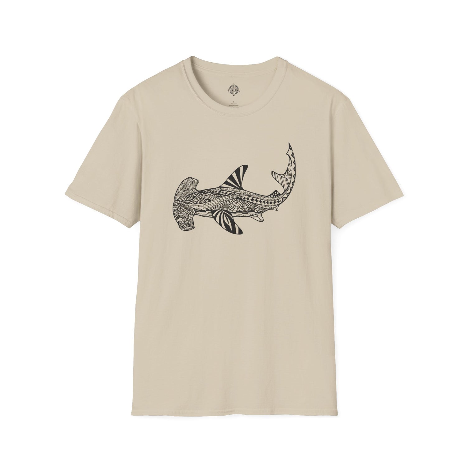 Ventangle Hammerhead Unisex - Soft Style U.S. Cotton T-Shirt