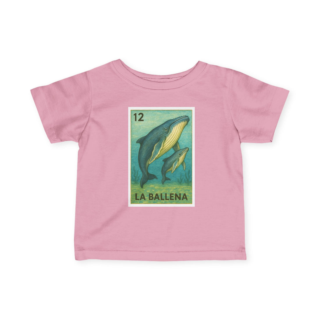 Whale Lotería - Infant 100% Cotton T-Shirt (La Ballena)