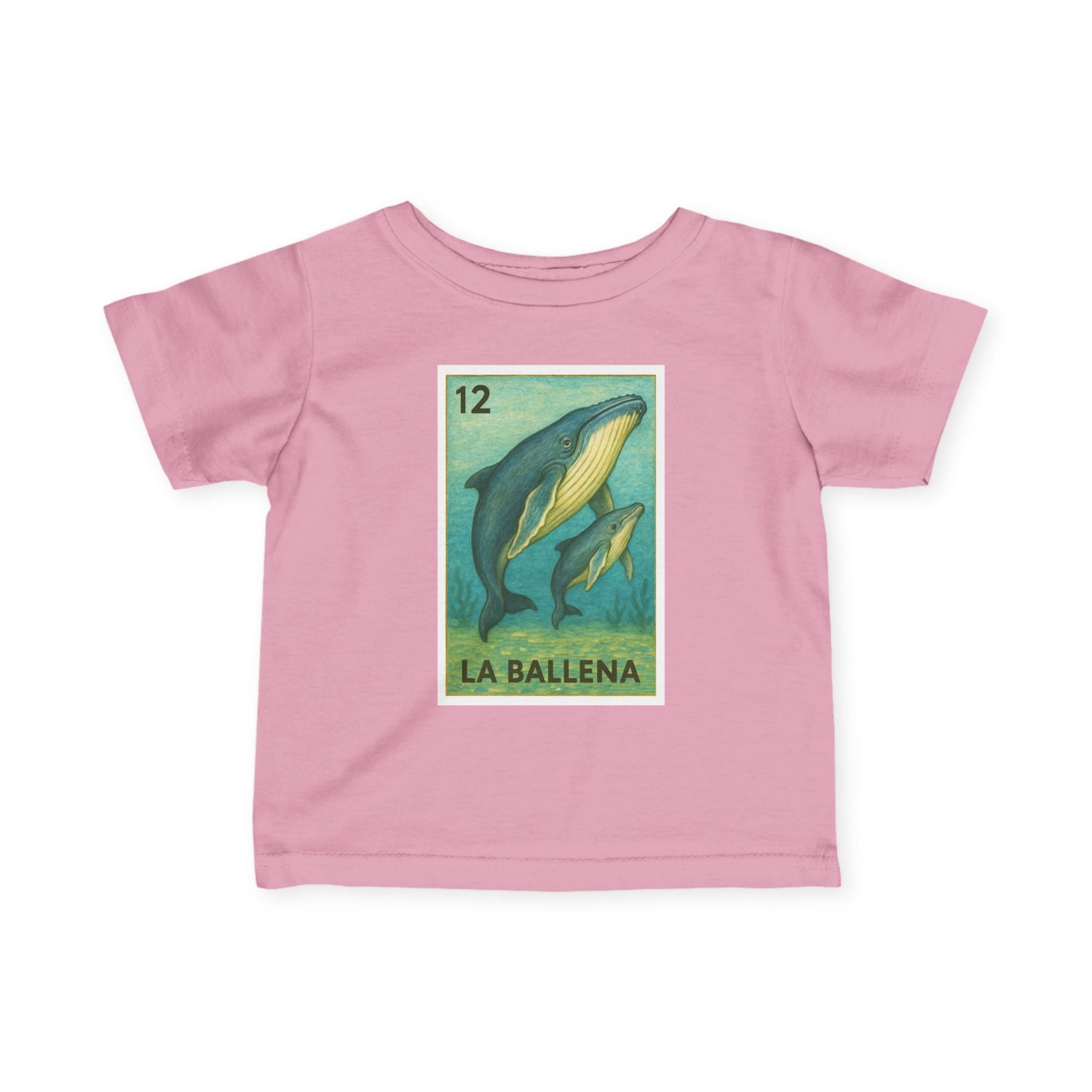 Whale Lotería - Infant 100% Cotton T-Shirt (La Ballena)