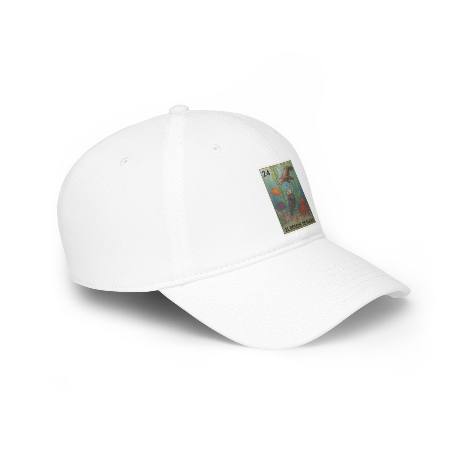 Kelp Forest Lotería Unisex - 100% Cotton Baseball Cap (El Bosque de Algas)
