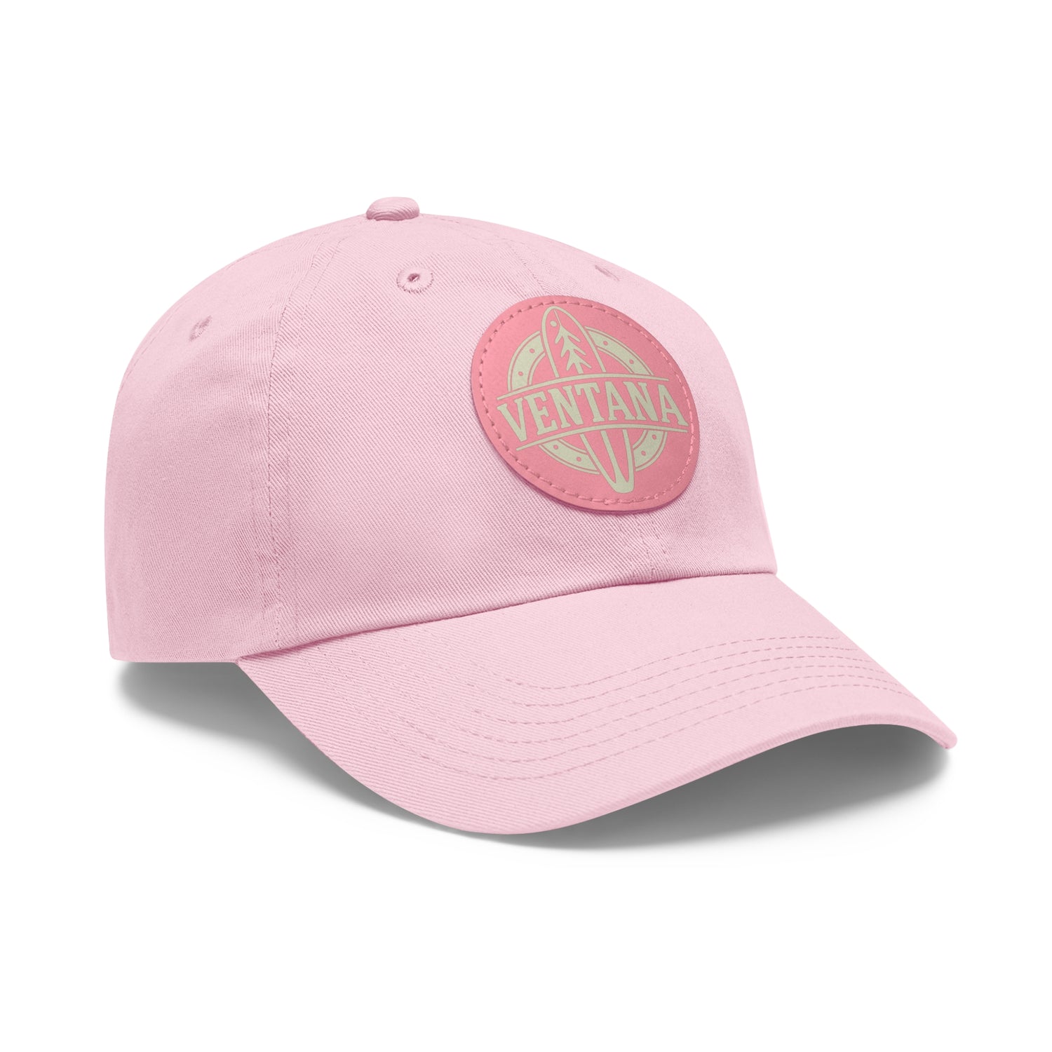 Ventana Treefish Logo Vegan Leather Patch Hat