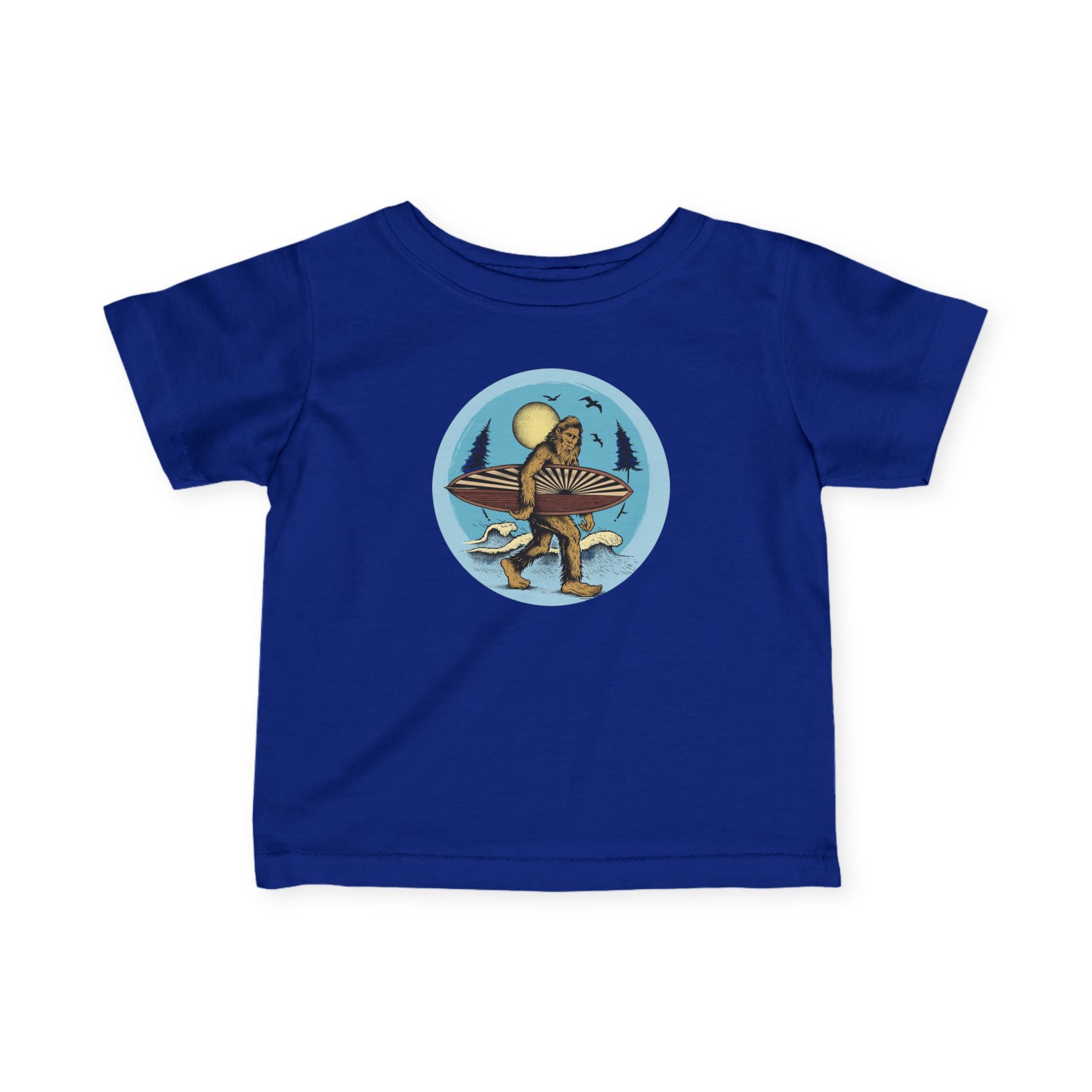 Ventana Surfsquatch by Thiago Bianchini - Infant 100% Cotton T-Shirt