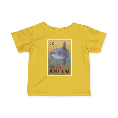 Sunfish Lotería - Infant 100% Cotton T-Shirt (El Pez Luna)