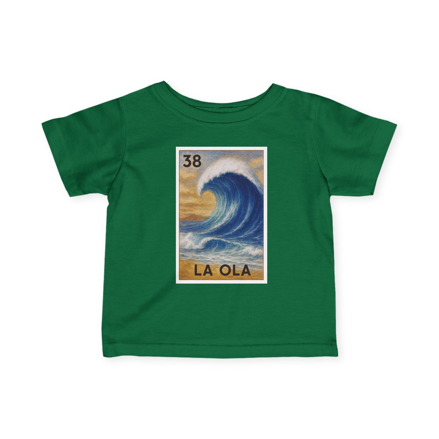 Wave Lotería - Infant 100% Cotton T-Shirt (La Ola)