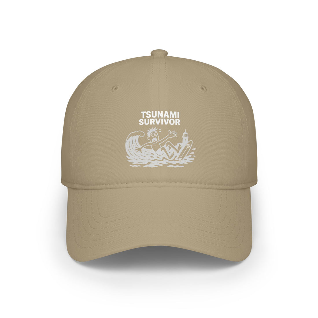 Tsunami Survivor - 100% Cotton Baseball Cap