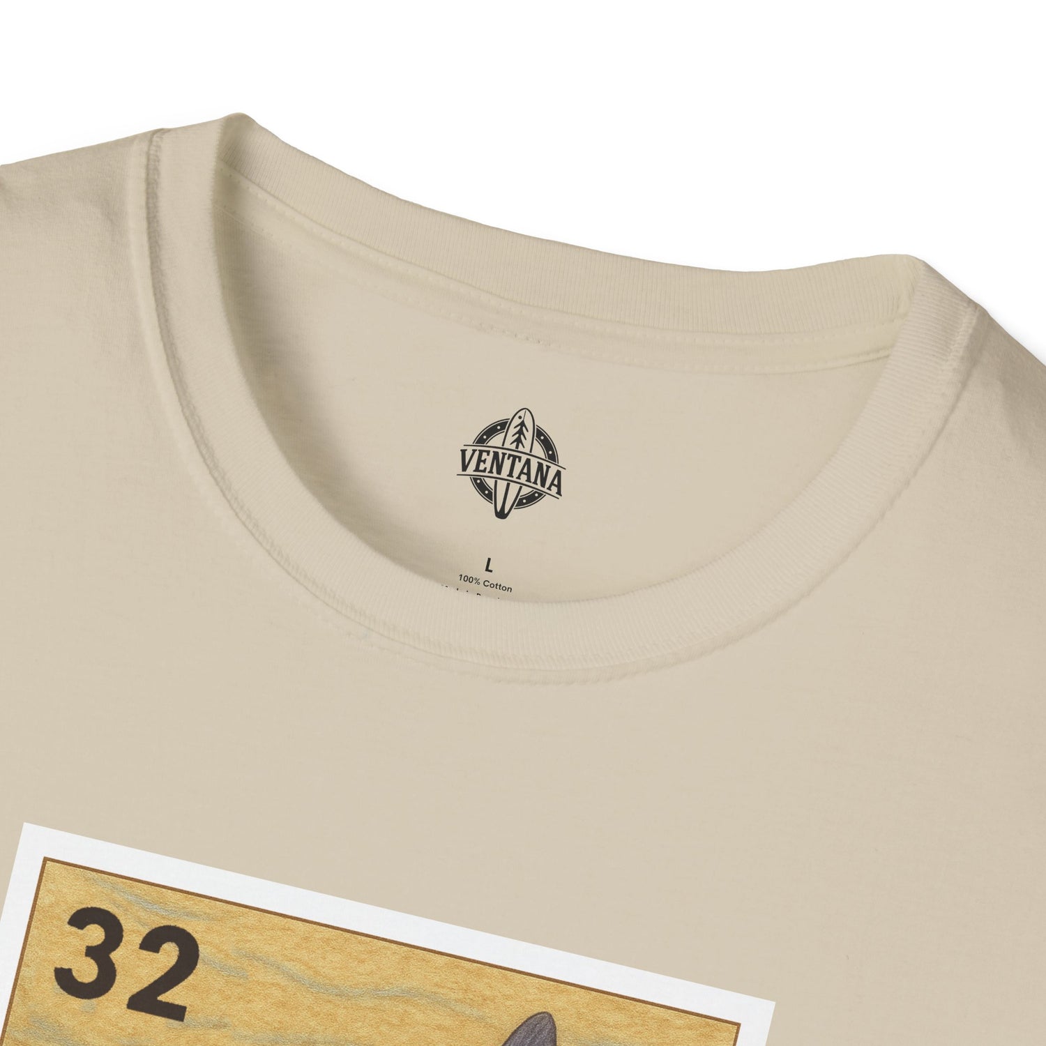 Sunfish Lotería Unisex - Soft Style U.S. Cotton T-Shirt (El Pez Luna)