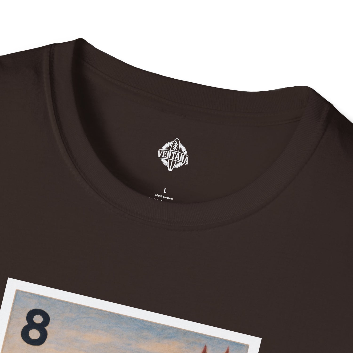 Sea Otter Lotería Unisex - Soft Style U.S. Cotton T-Shirt (La Nutria)