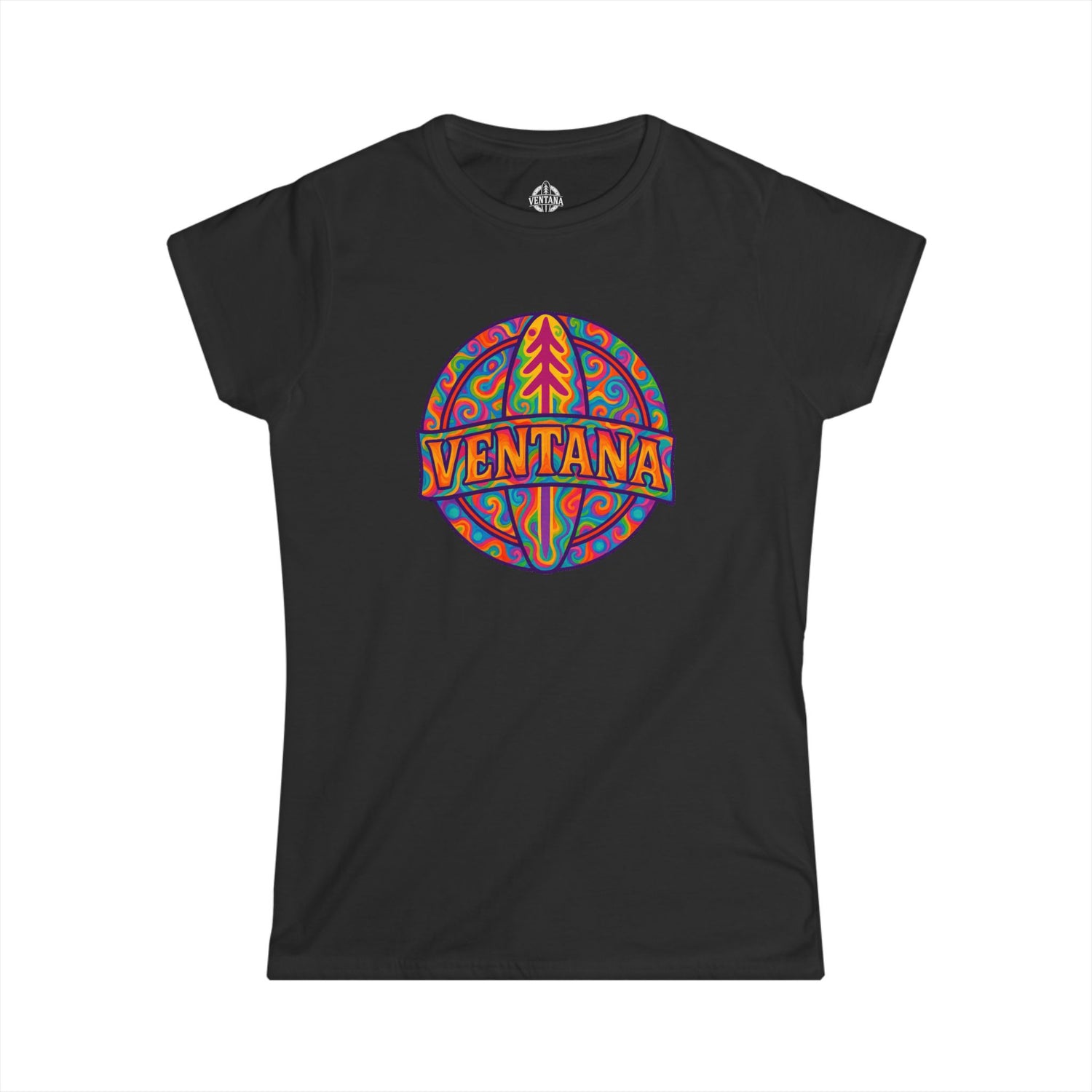 Ventana Psychedelic Treefish Logo - Women&