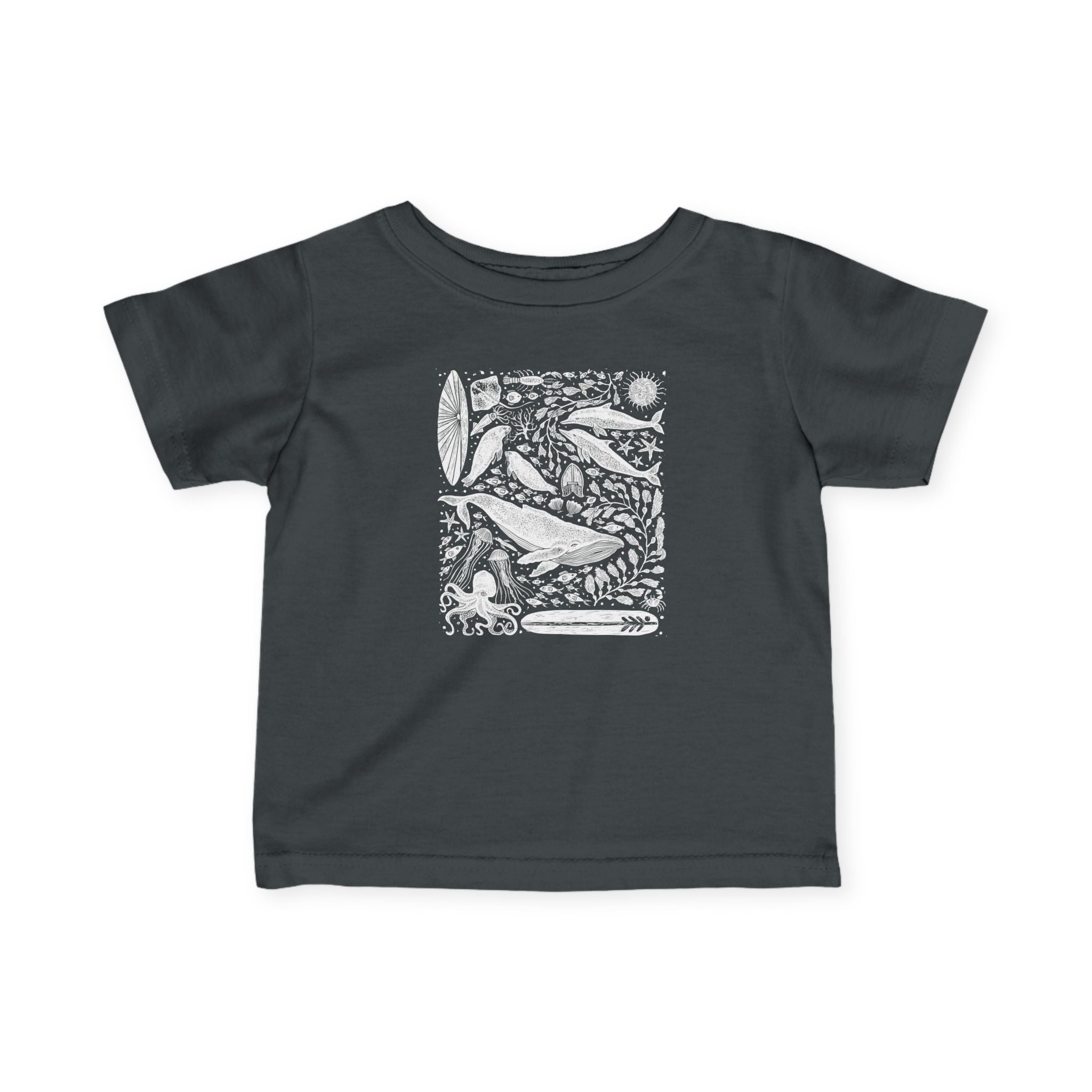Ventana Marine Life by Lili Arnold - Infant 100% Cotton T-Shirt