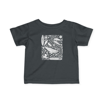 Ventana Marine Life by Lili Arnold - Infant 100% Cotton T-Shirt