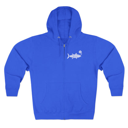 Ventana Wooden Tuna Unisex - Zip Cotton Blend Fleece Hoodie