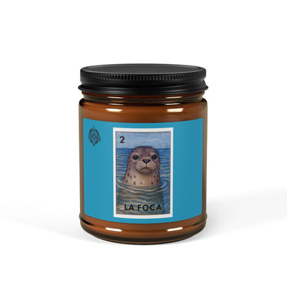 Seal Lotería - Scented Soy Candle (La Foca)