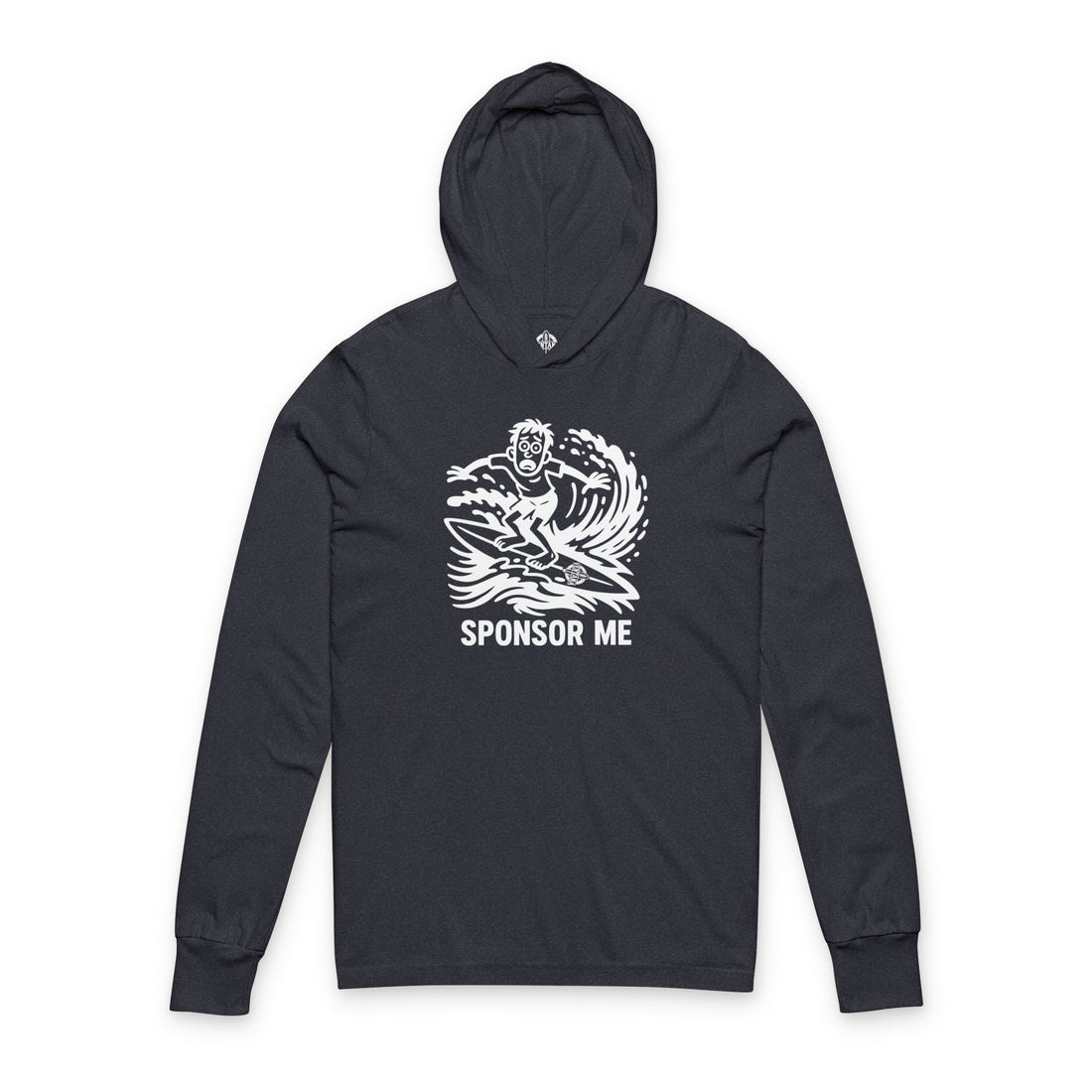 Sponsor Me Unisex - Cotton Hooded Long Sleeve Hooded T-Shirt