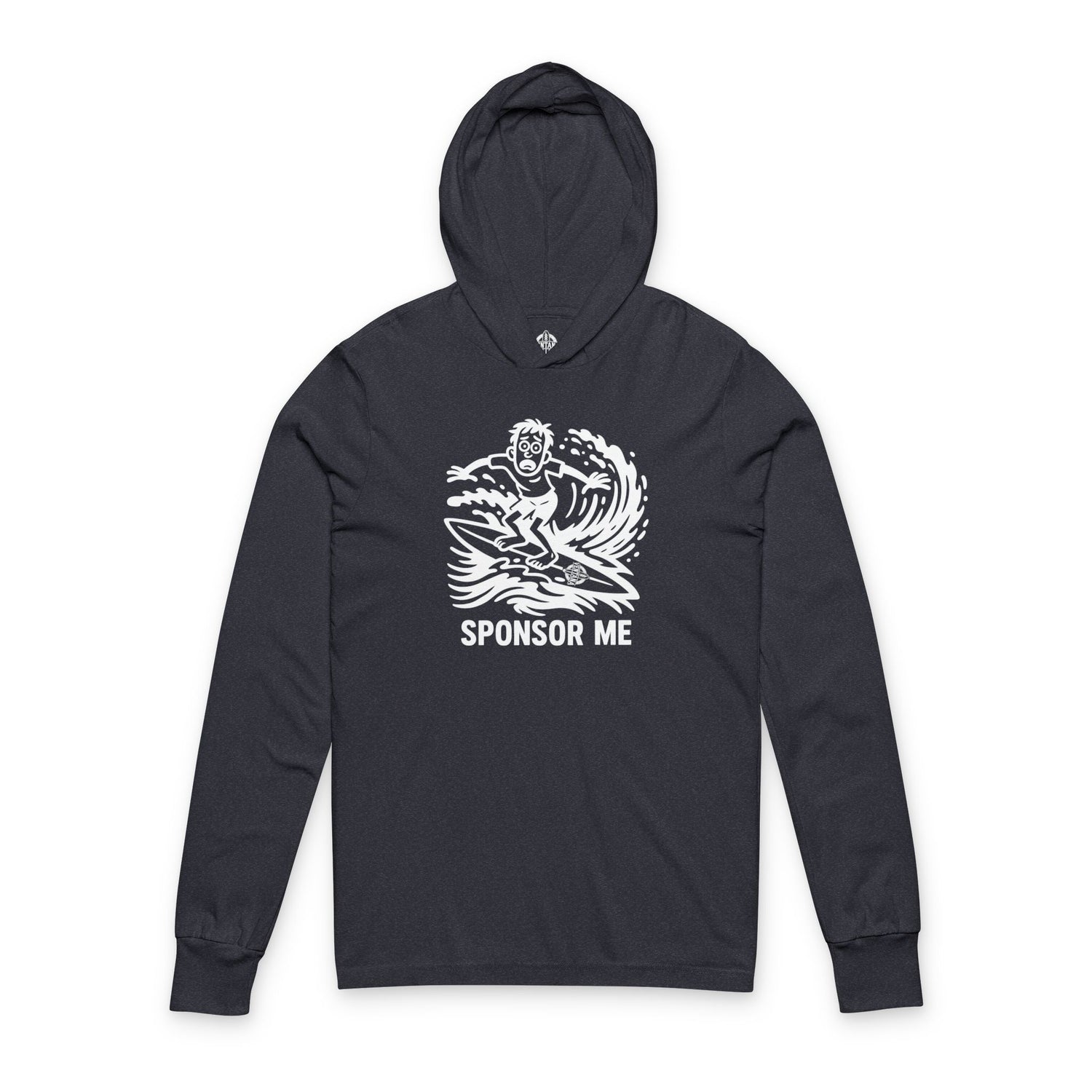 Sponsor Me Unisex - Cotton Hooded Long Sleeve Hooded T-Shirt