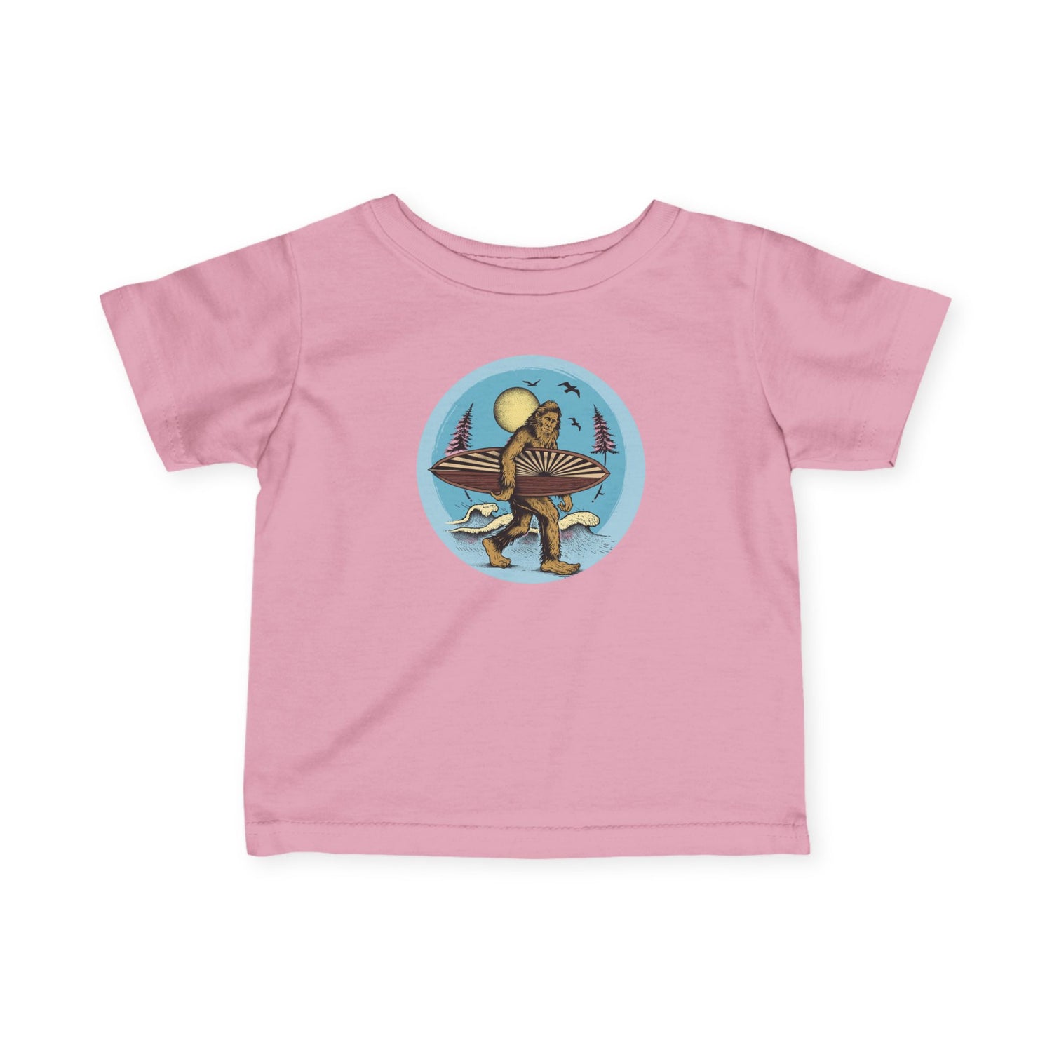 Ventana Surfsquatch by Thiago Bianchini - Infant 100% Cotton T-Shirt