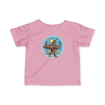 Ventana Surfsquatch by Thiago Bianchini - Infant 100% Cotton T-Shirt