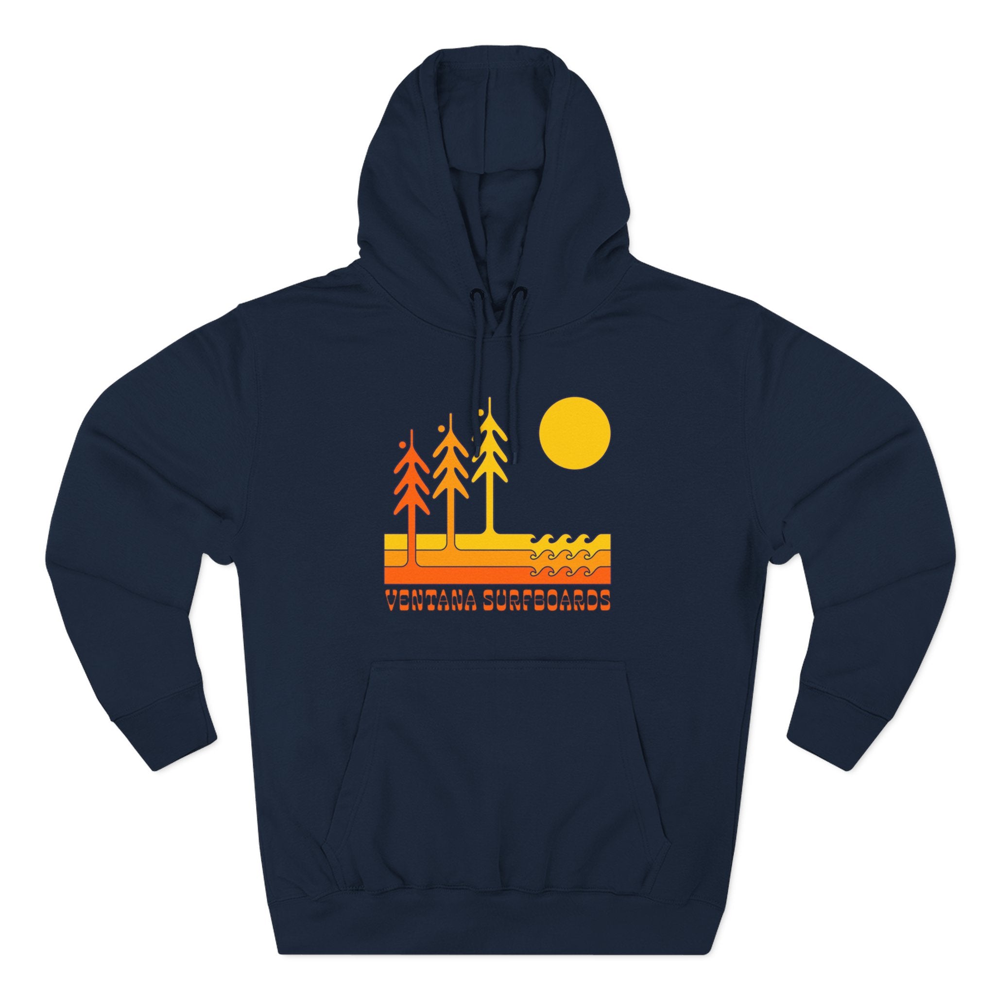 Ventana Circa 78 Unisex - Pull-Over Cotton Blend Fleece Hoodie