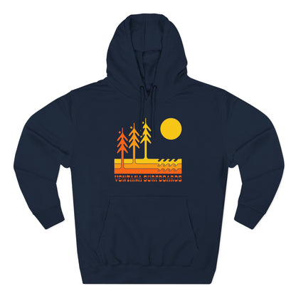 Ventana Circa 78 Unisex - Pull-Over Cotton Blend Fleece Hoodie