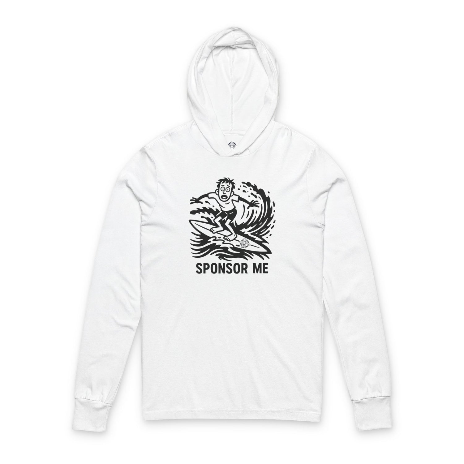 Sponsor Me Unisex - Cotton Hooded Long Sleeve Hooded T-Shirt