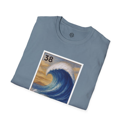 Wave Lotería Unisex - Soft Style U.S. Cotton T-Shirt (La Ola)