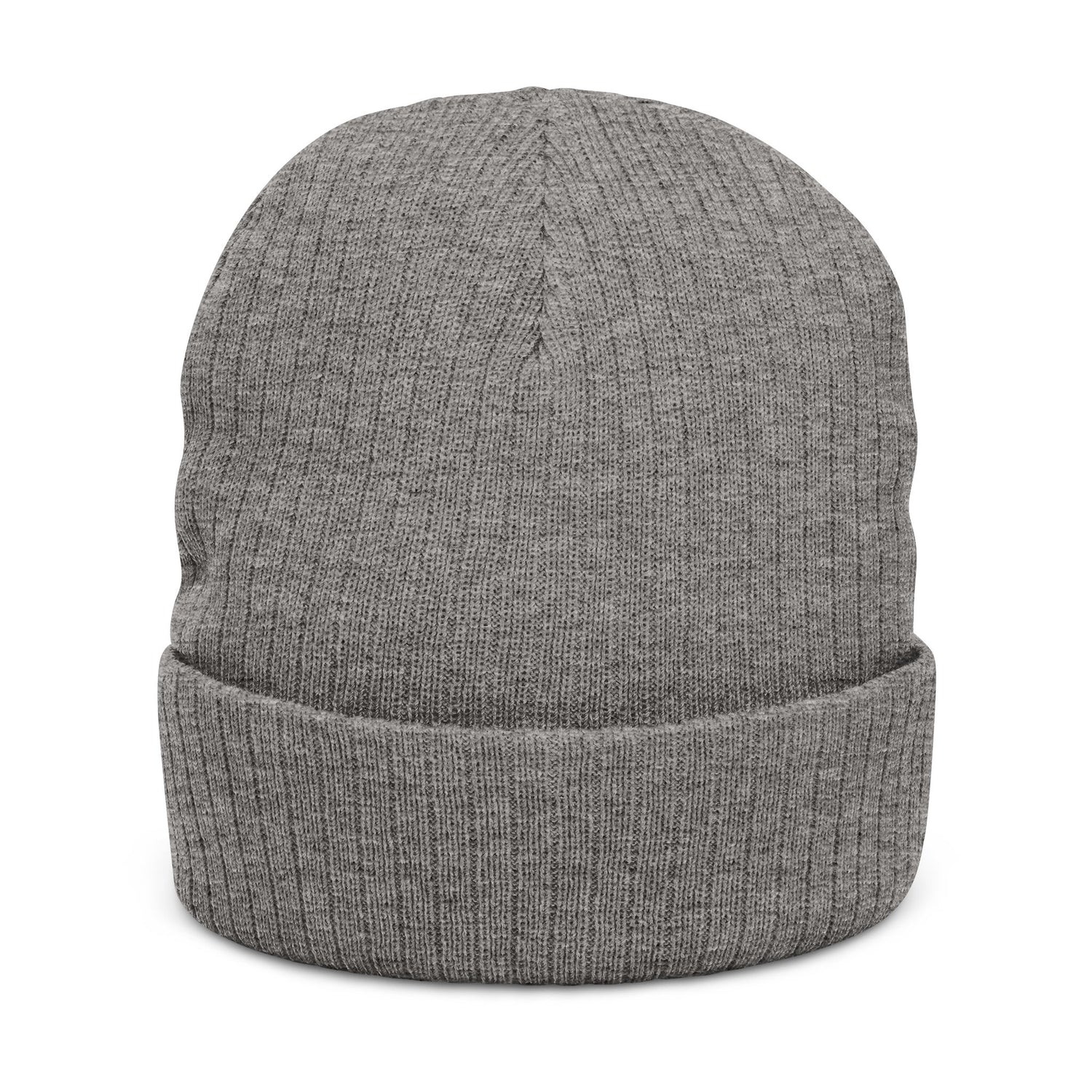 Aptos Junior High Surf Team - Embroidered Unisex Ribbed Knit Beanie with Recycled Polyester