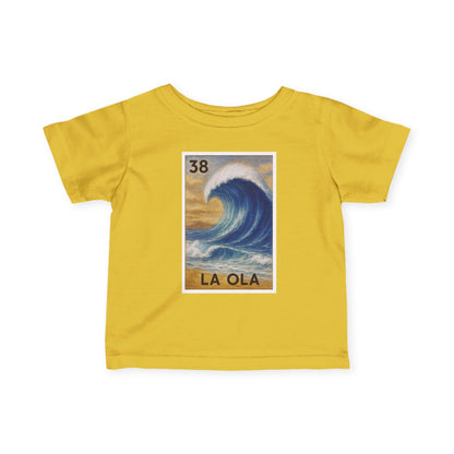 Wave Lotería - Infant 100% Cotton T-Shirt (La Ola)