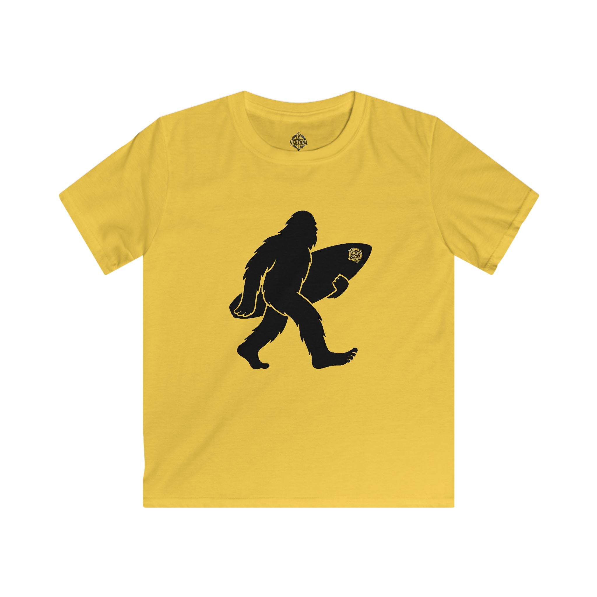 Ventana Surfsquatch Kids - Soft Style U.S. Cotton T-Shirt