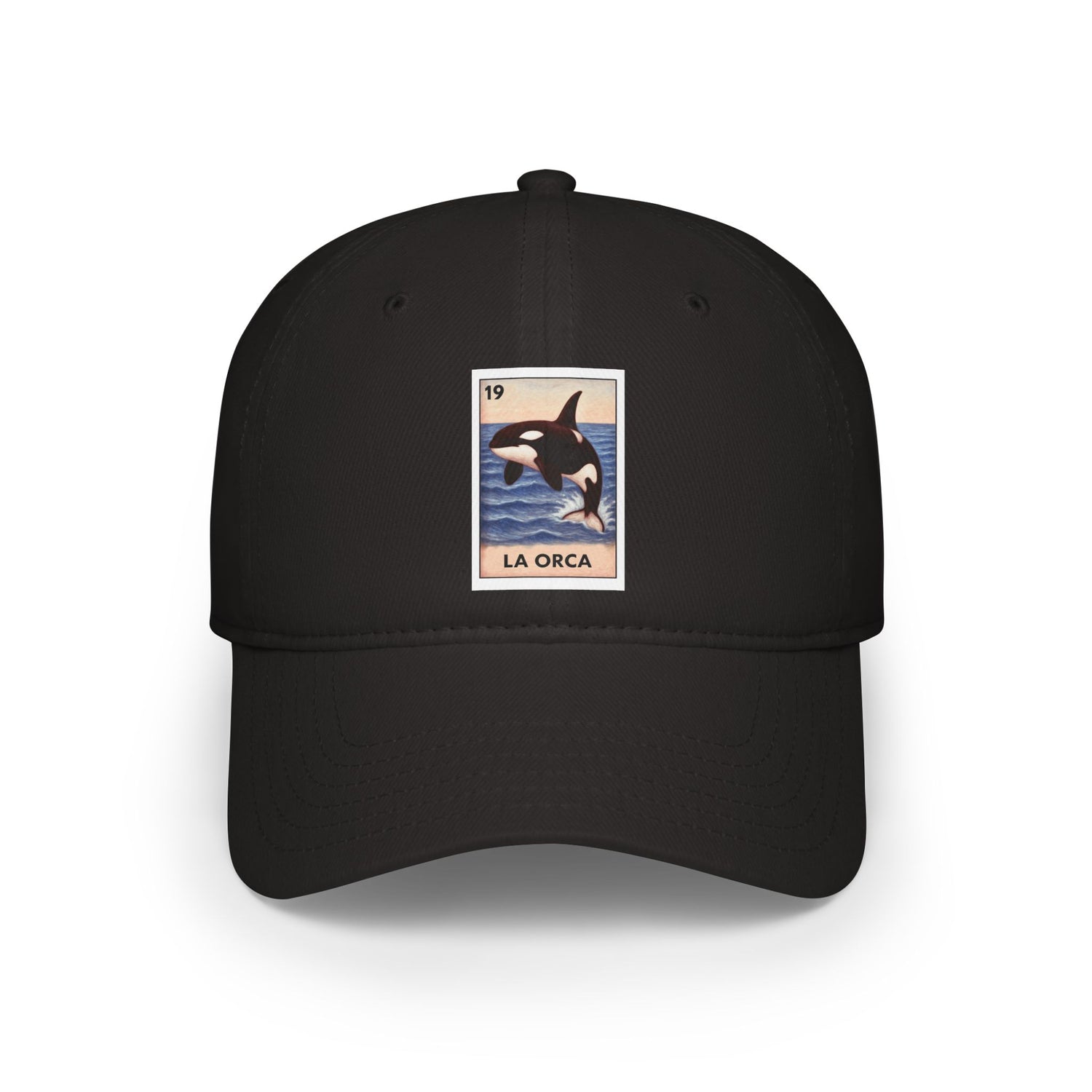Orca Lotería Unisex - 100% Cotton Baseball Cap (La Orca)