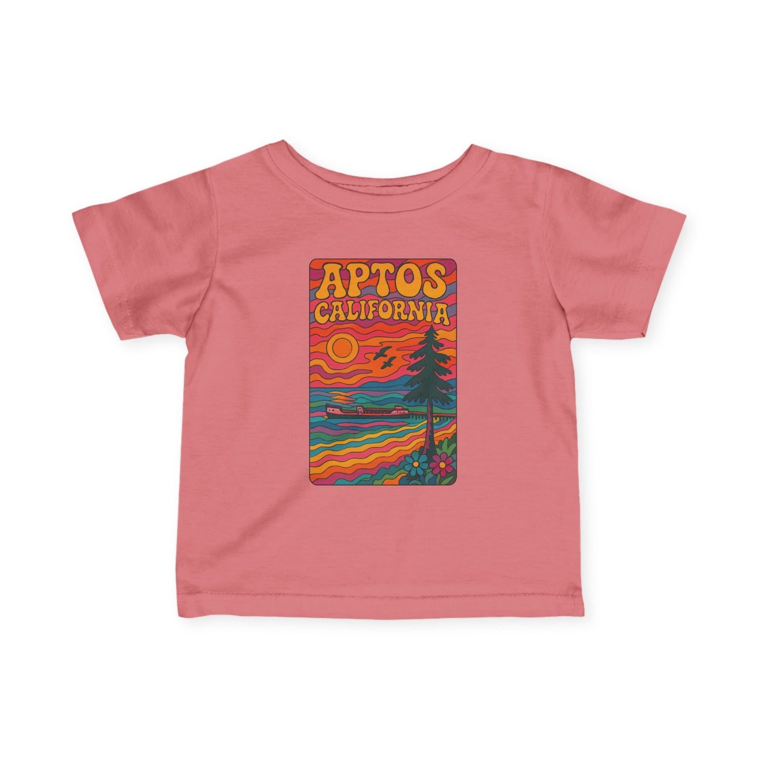 Aptos California Psychedelic - Infant 100% Cotton T-Shirt