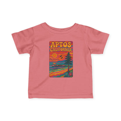 Aptos California Psychedelic - Infant 100% Cotton T-Shirt