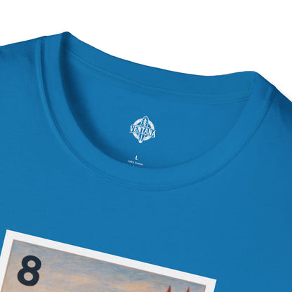 Sea Otter Lotería Unisex - Soft Style U.S. Cotton T-Shirt (La Nutria)