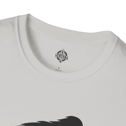 Ventana Shreddy Yeti Snowboard Unisex - U.S. Cotton T-Shirt