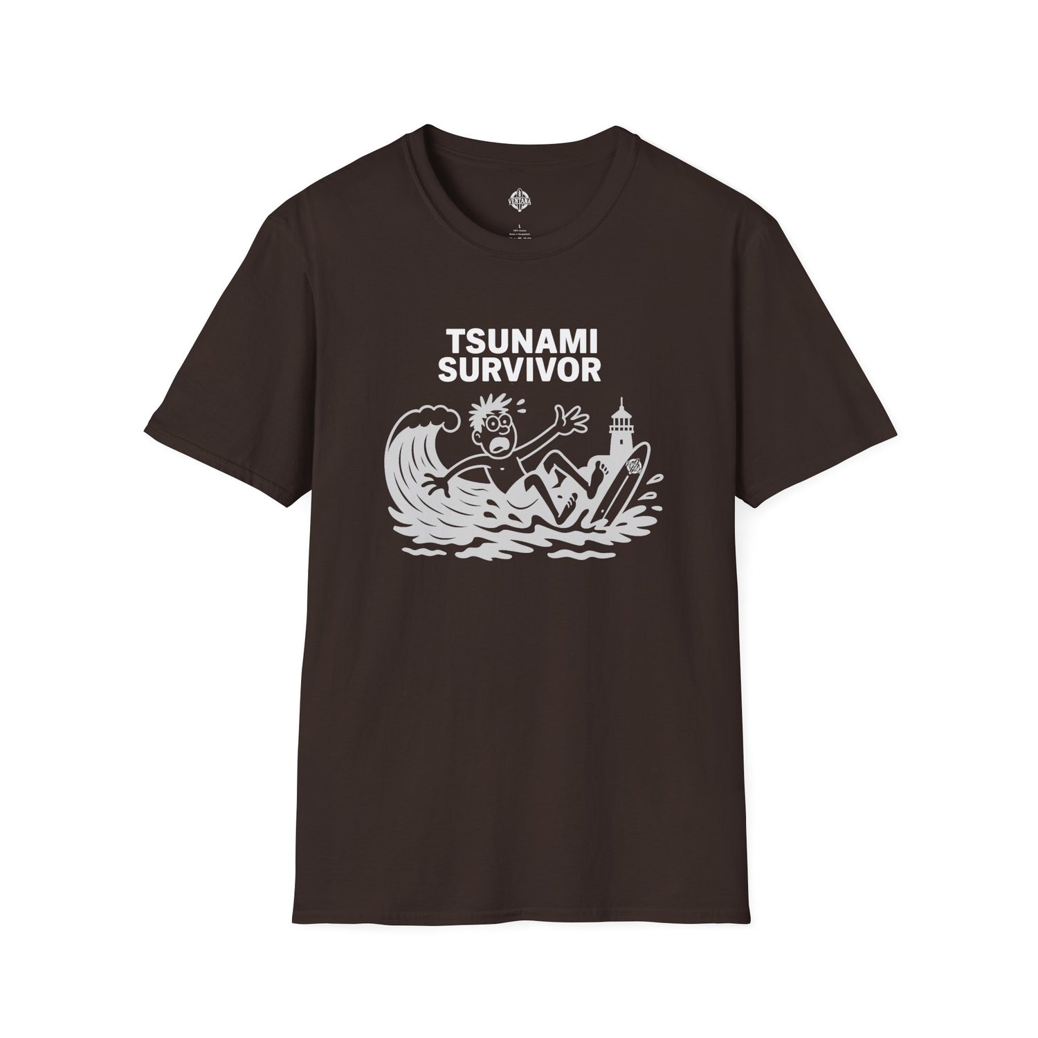 Tsunami Survivor Unisex - Soft Style U.S. Cotton T-Shirt