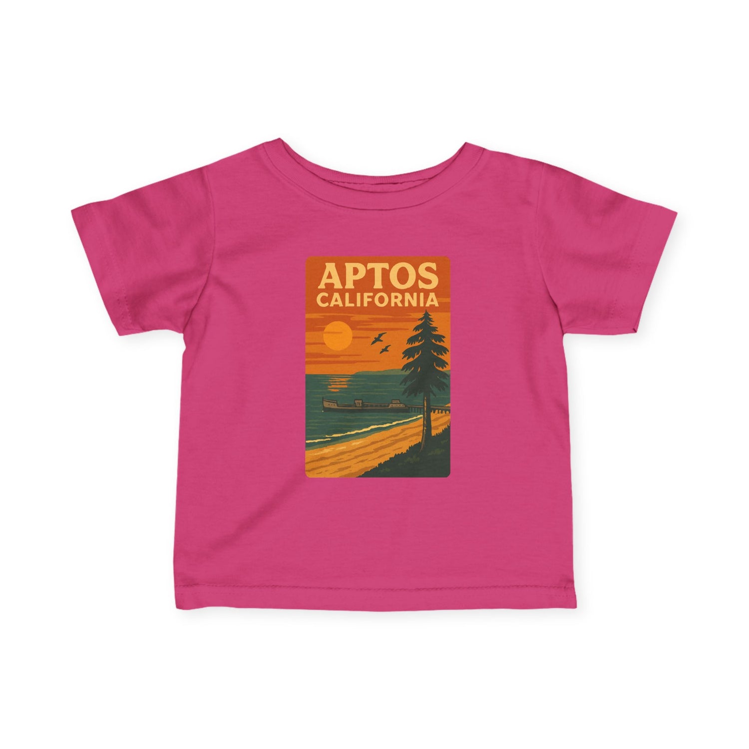 Aptos California Sunset - Infant 100% Cotton T-Shirt
