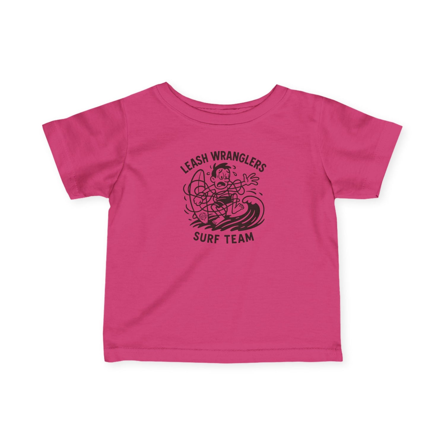 Leash Wranglers Surf Team - Infant 100% Cotton T-Shirt