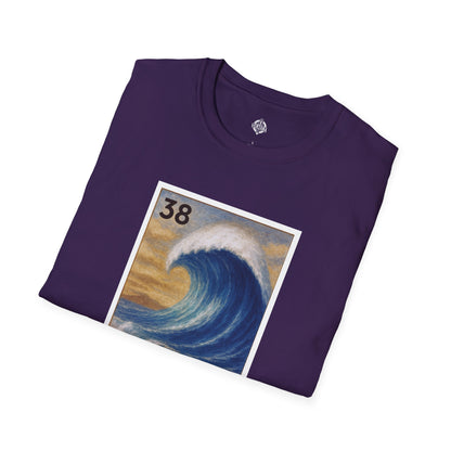 Wave Lotería Unisex - Soft Style U.S. Cotton T-Shirt (La Ola)