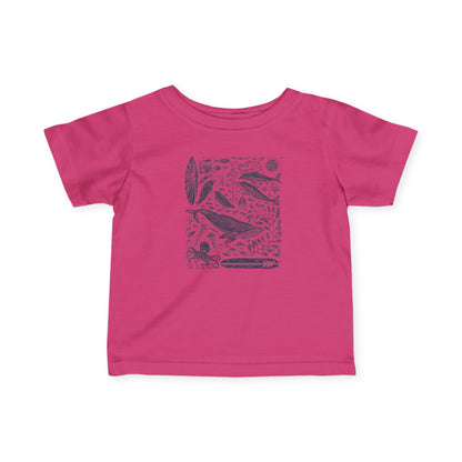 Ventana Marine Life by Lili Arnold - Infant 100% Cotton T-Shirt