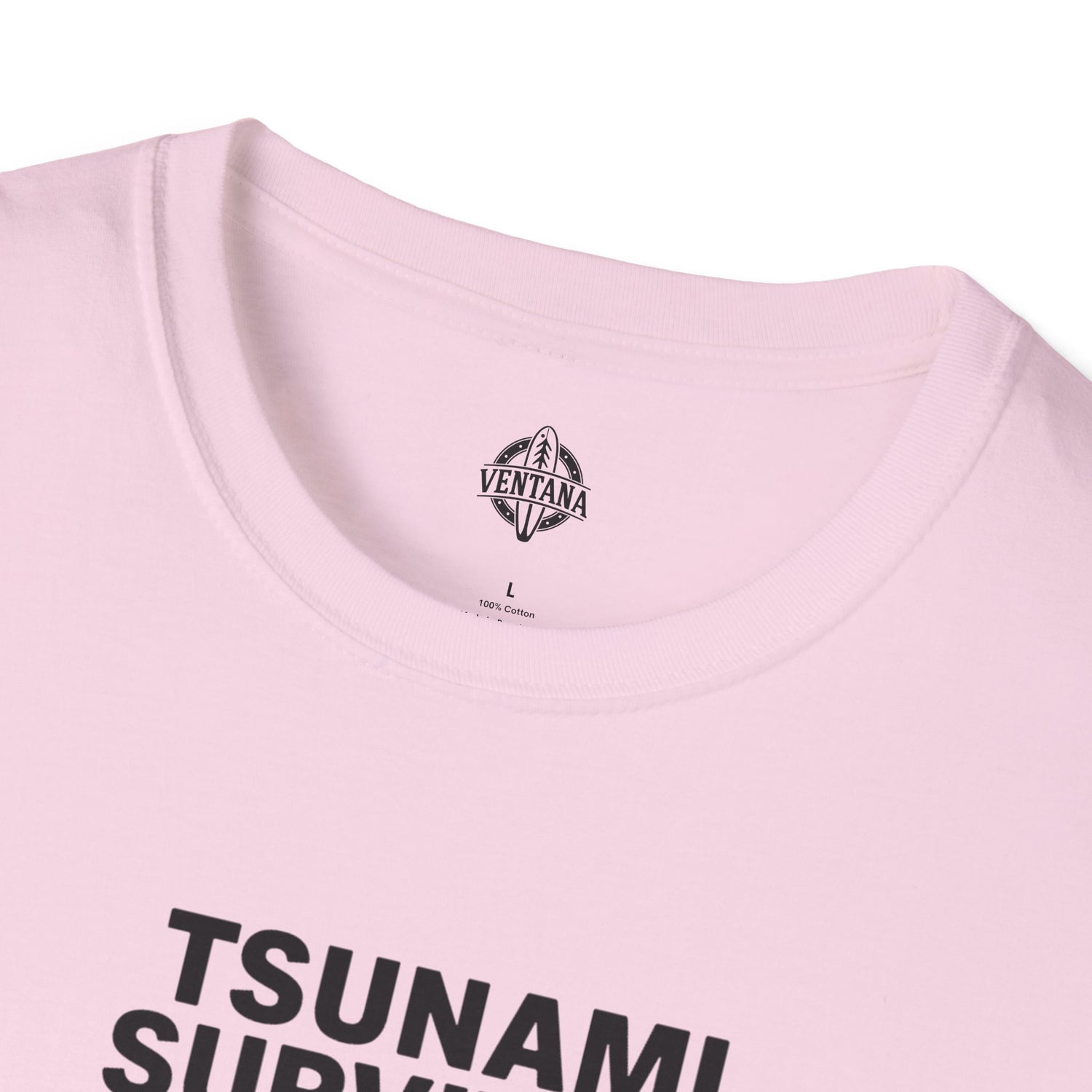 Tsunami Survivor Unisex - Soft Style U.S. Cotton T-Shirt