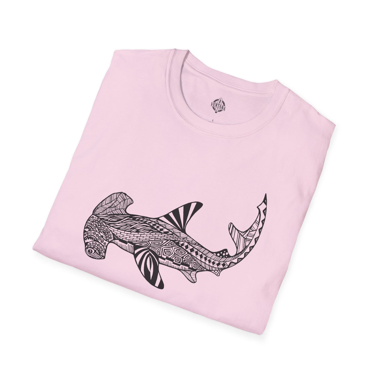 Ventangle Hammerhead Unisex - Soft Style U.S. Cotton T-Shirt