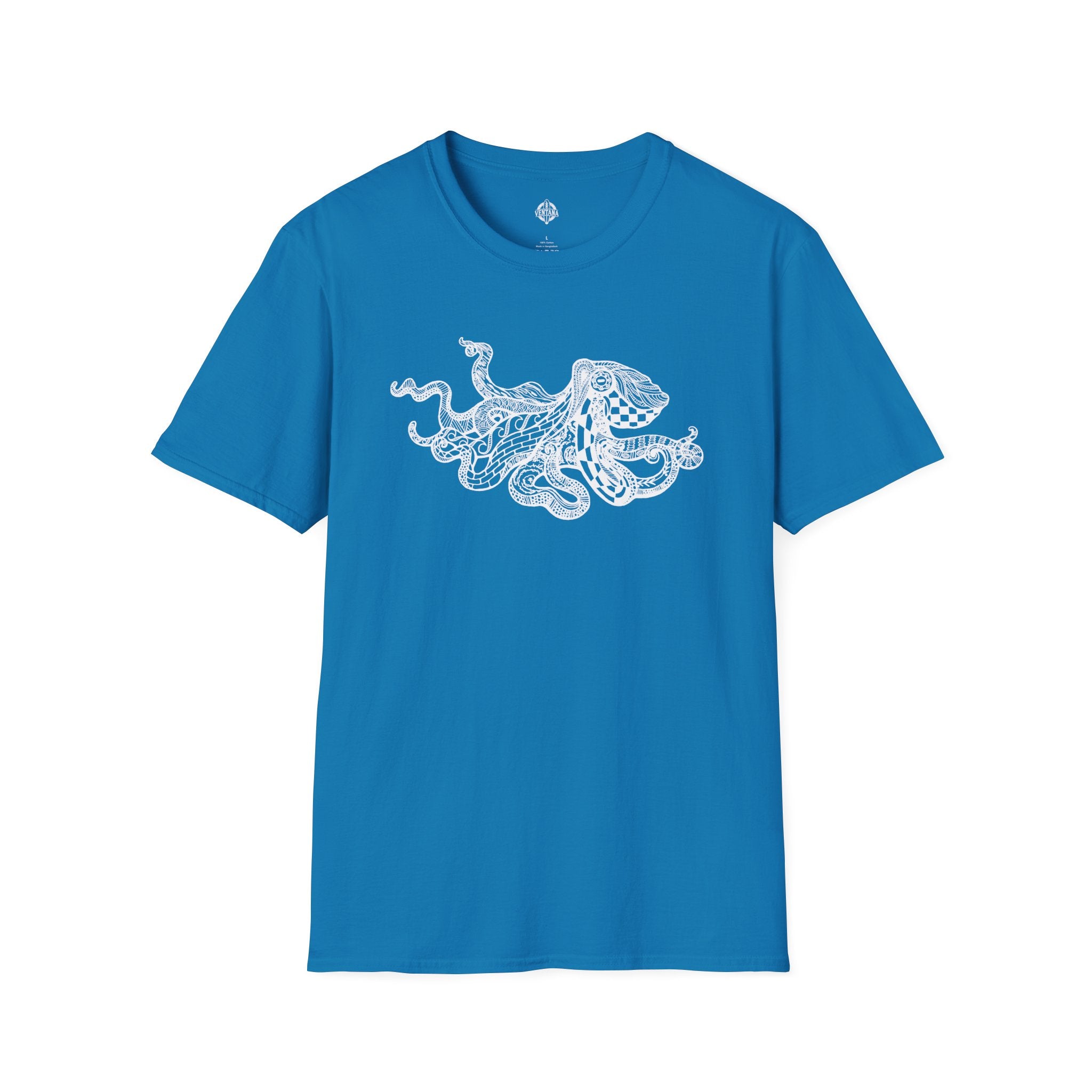 Ventangle Octopus Unisex - Soft Style U.S. Cotton T-Shirt