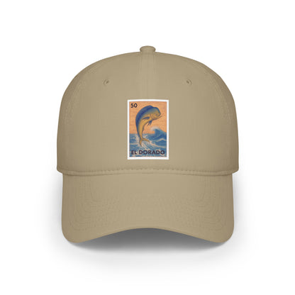 Dorado Lotería Unisex - 100% Cotton Baseball Cap (El Tiburón)