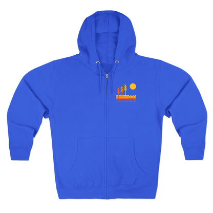 Ventana Circa 78 Unisex - Zip Cotton Blend Fleece Hoodie