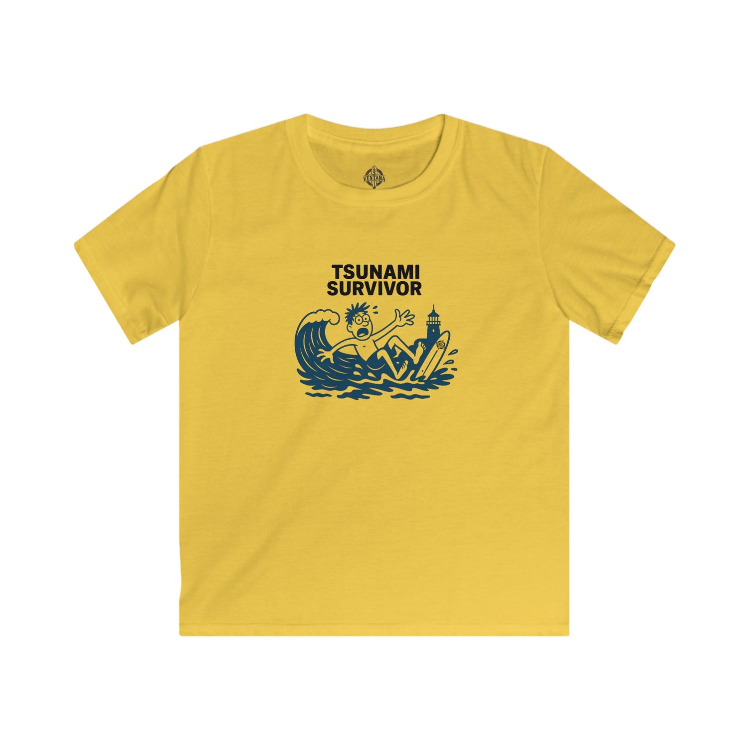 Tsunami Survivor Kids - Soft Style U.S. Cotton T-Shirt