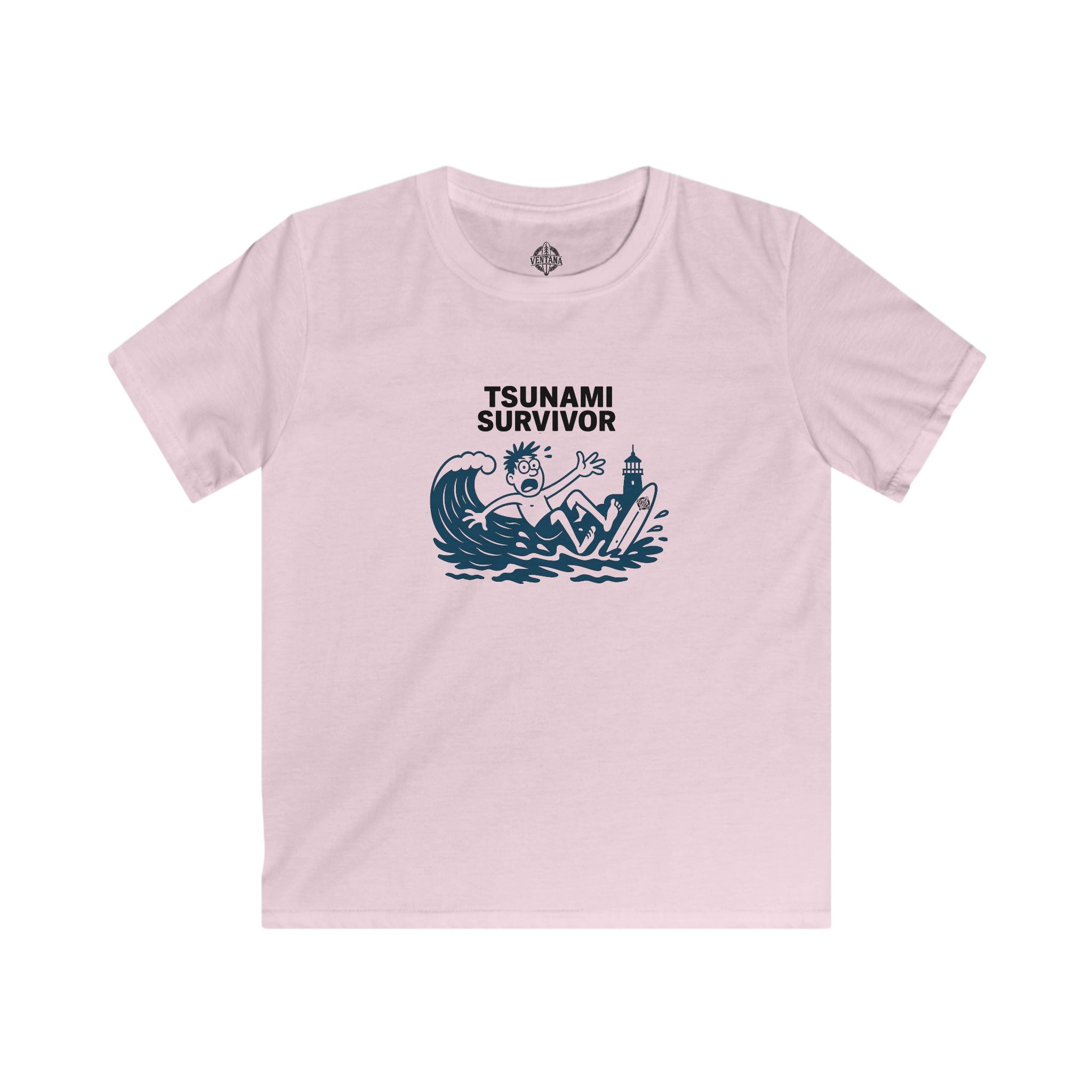 Tsunami Survivor Kids - Soft Style U.S. Cotton T-Shirt