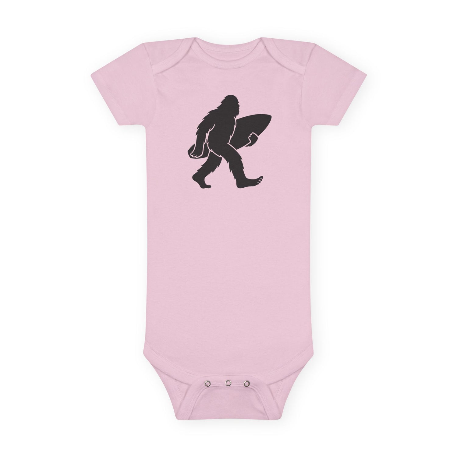 Ventana Surfsquatch - Baby Short Sleeve 100% Cotton Onesie